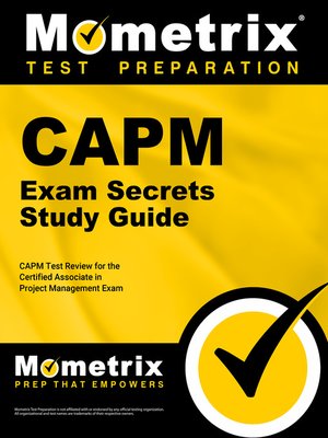 CAPM Exam Secrets Study Guide By CAPM Exam Secrets Test Prep Team ...